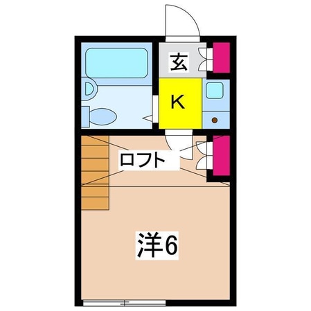 アビタス関屋の物件間取画像